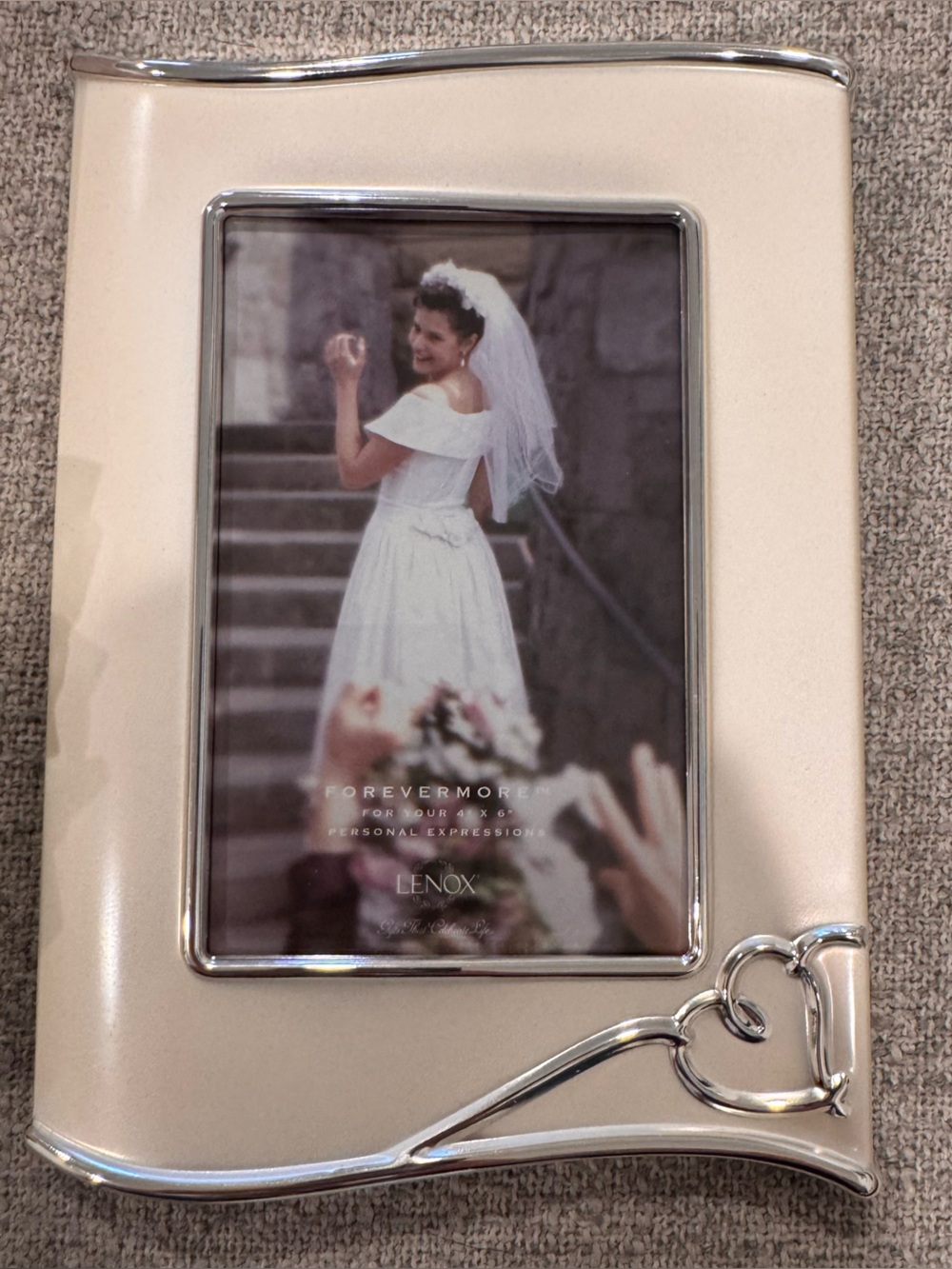 Lenox Forevermore 4x6 Picture Frame Wedding NIB